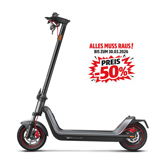 NIU KQi 300X Elektroroller All-Terrain Suspension | Reichweite 60km